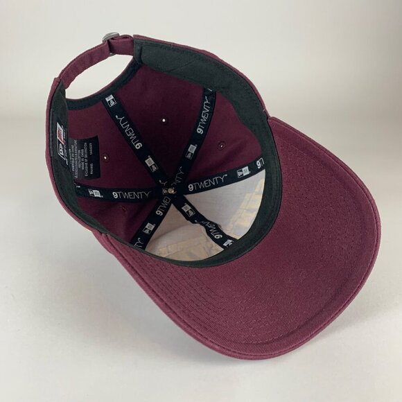 Arizona State Sun Devils NCAA Maroon New Era 9Twenty Relaxed Fit Adjustable Hat - Picture 4 of 5
